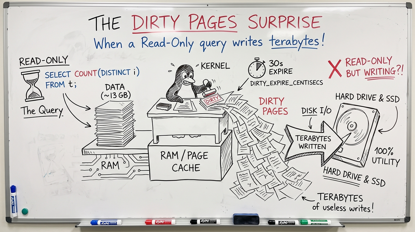 Dirty pages